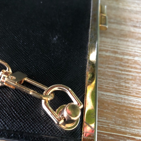 MCM charms crossbody blk wallet - Picture 4 of 15